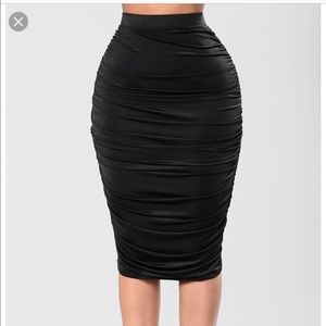 Fashionova post break up black skirt (NEVER WORN)